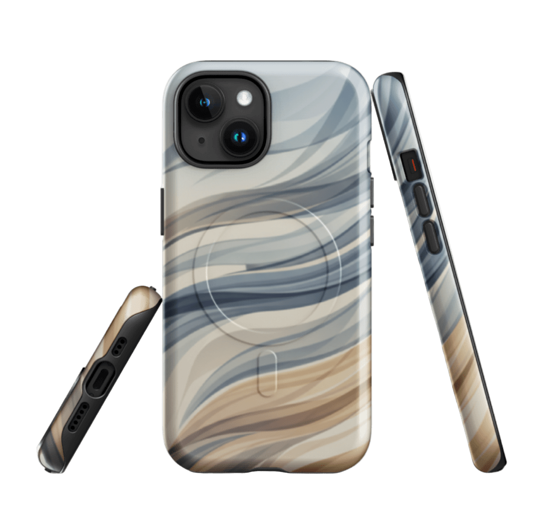 Wind and Wheat | Shield Line | MagSafe® iPhone® Case - Heartland Stitch