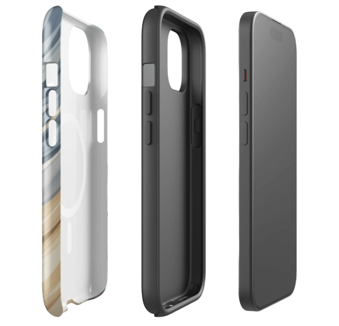 Wind and Wheat | Shield Line | MagSafe® iPhone® Case - Heartland Stitch