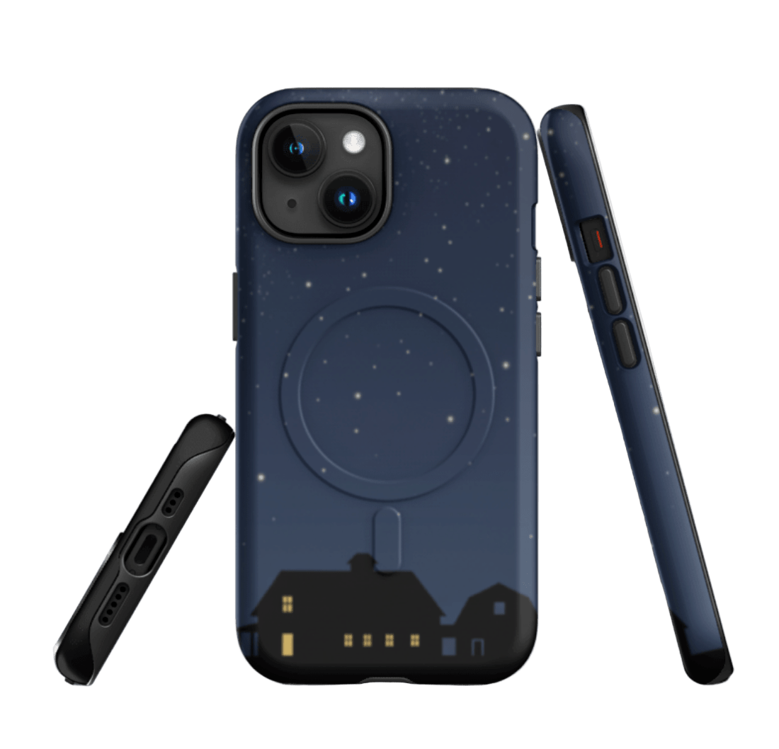 Midwest Starry Night  | Shield Line | MagSafe® iPhone® Case - Heartland Stitch