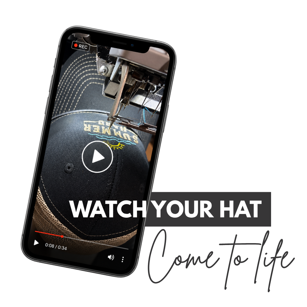 StitchCam™ – Watch Your Hat Come to Life