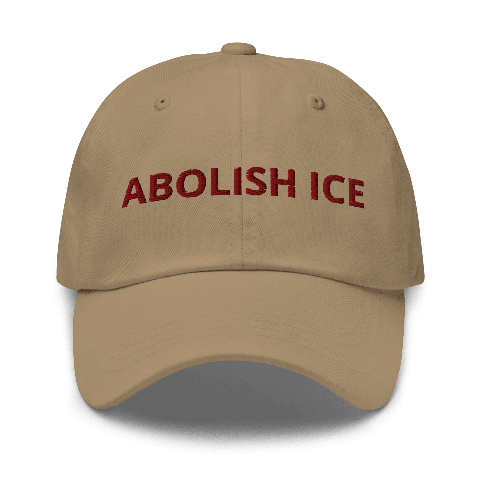 Abolish ICE Dad Hat - Heartland Stitch