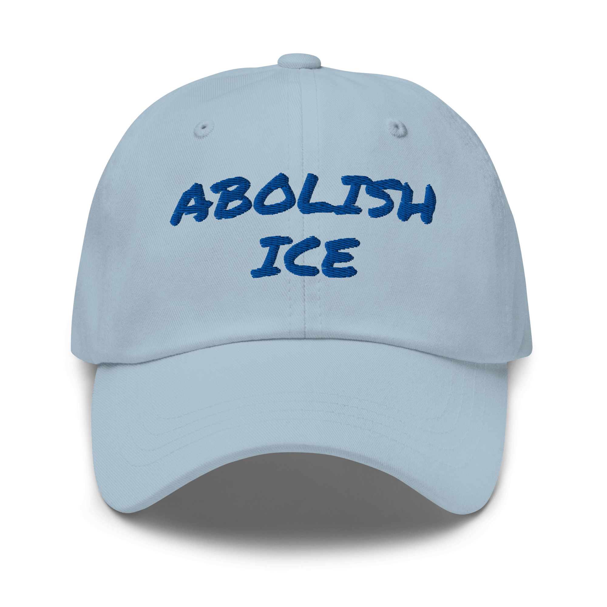 Abolish ICE Marker Font Dad Hat - Heartland Stitch