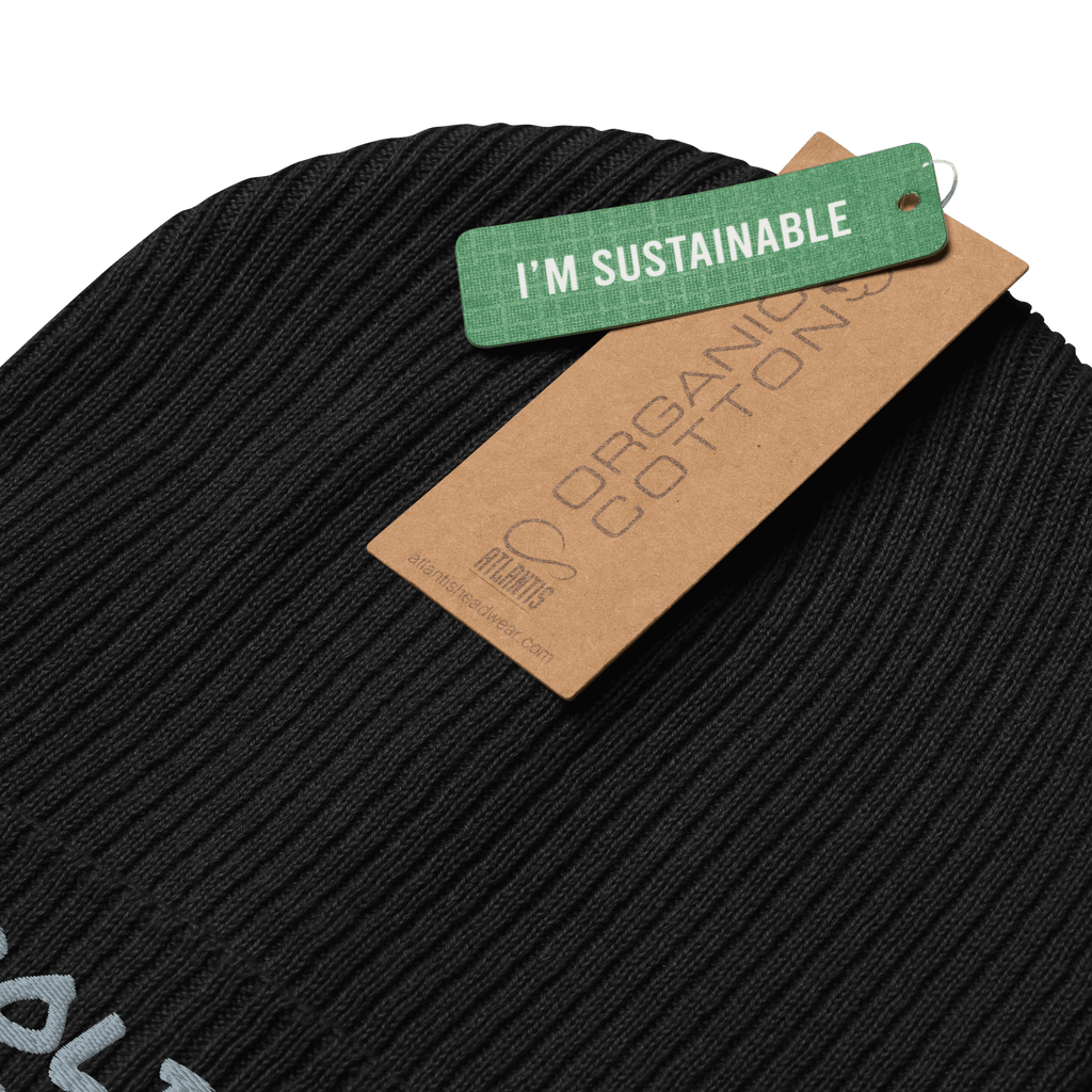 Abolish ICE Organic Beanie - Permanent Marker Edition - Heartland Stitch