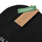 Abolish ICE Organic Beanie - Permanent Marker Edition - Heartland Stitch