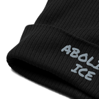 Abolish ICE Organic Beanie - Permanent Marker Edition - Heartland Stitch