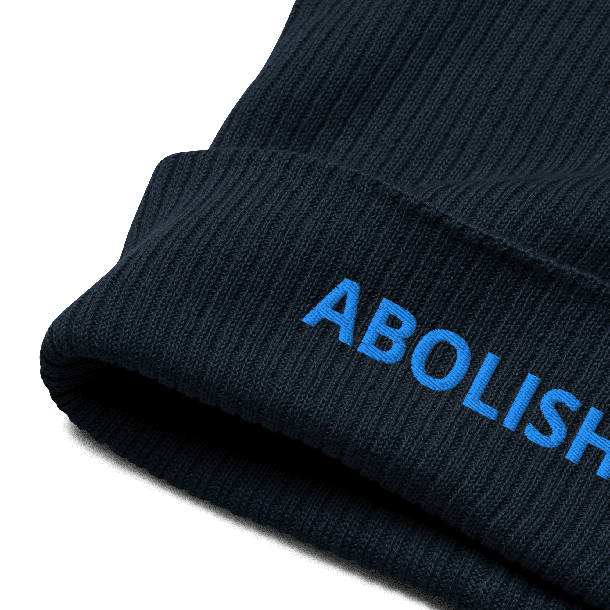 Abolish ICE Organic Cotton Beanie - Heartland Stitch