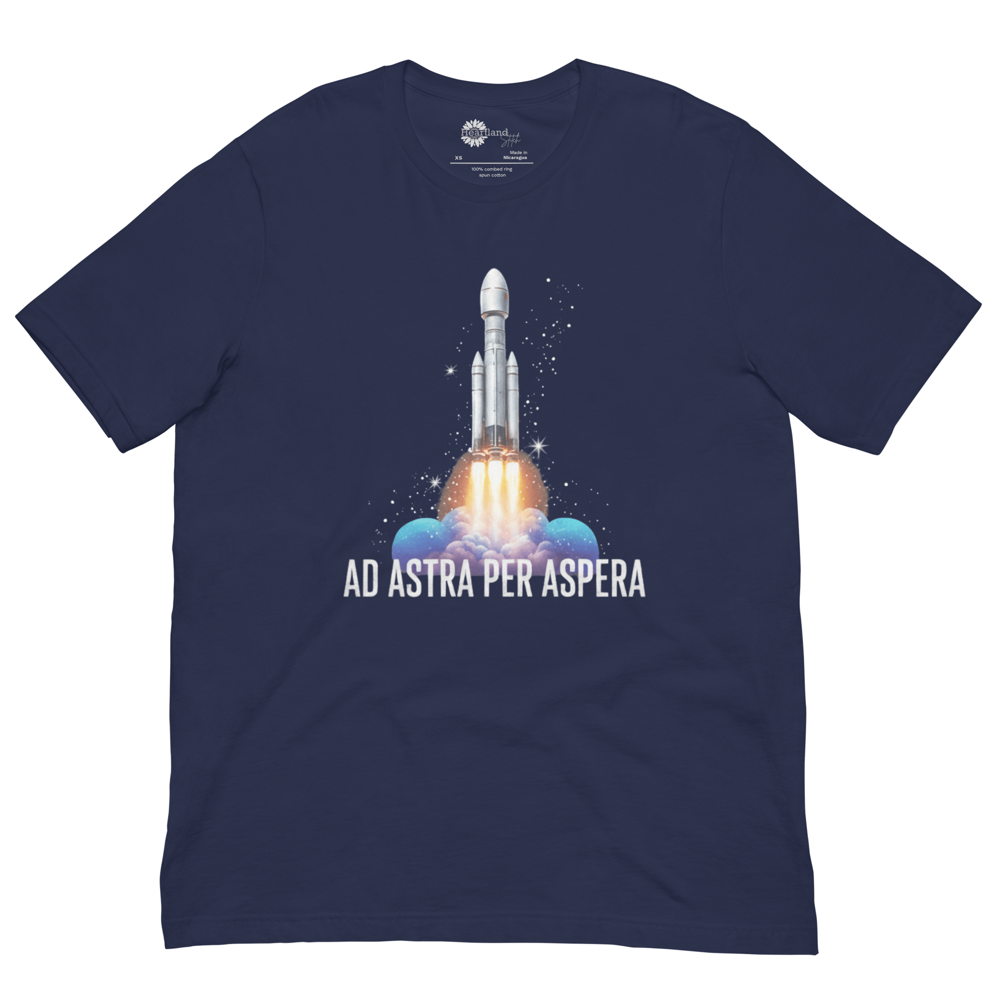 Ad Astra Per Aspera Graphic Tee | Classic Fit - Heartland Stitch