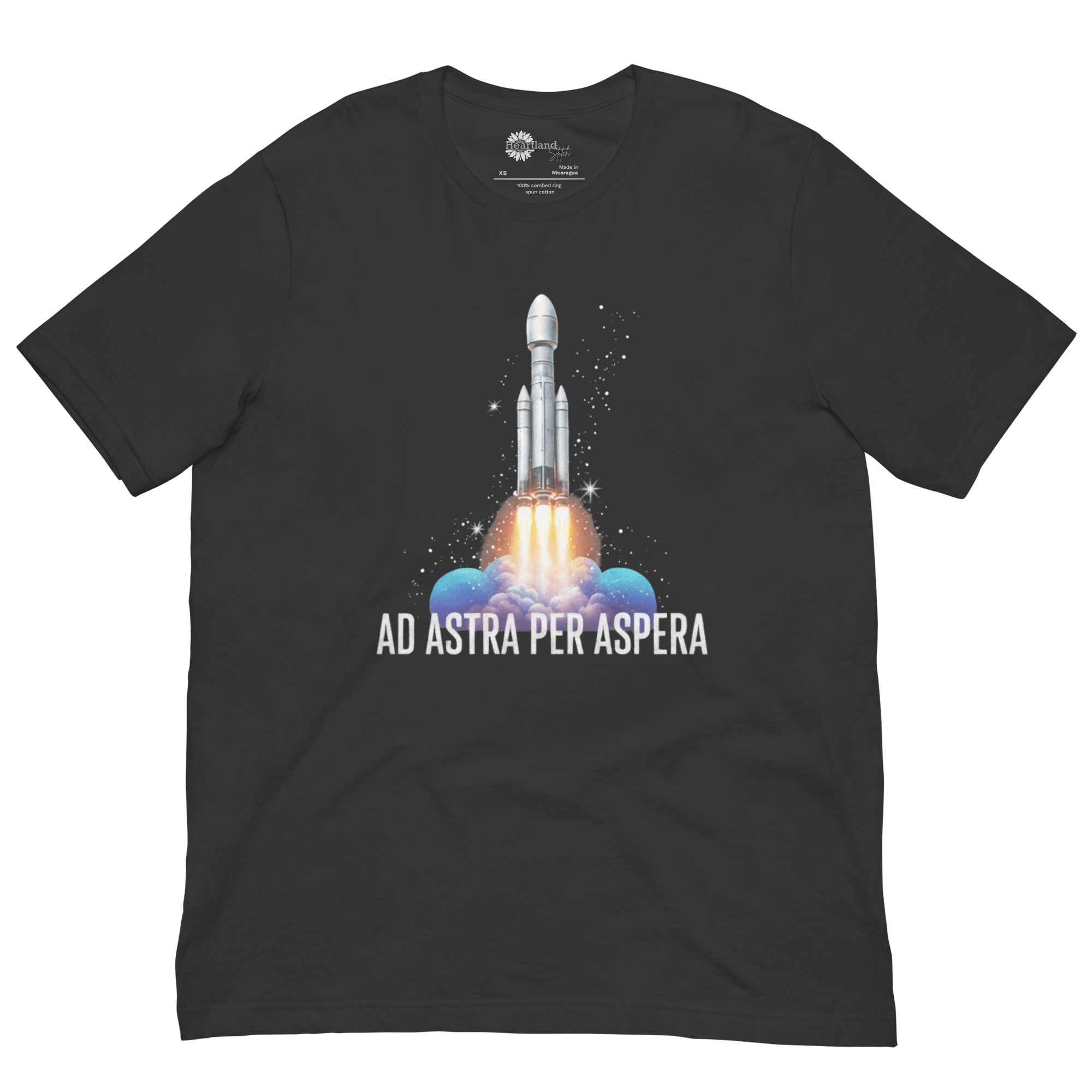Ad Astra Per Aspera Graphic Tee | Classic Fit - Heartland Stitch
