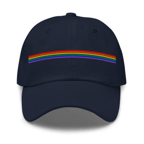 Advocacy Arch: Pride Edition Heritage Dad Hat - Heartland Stitch