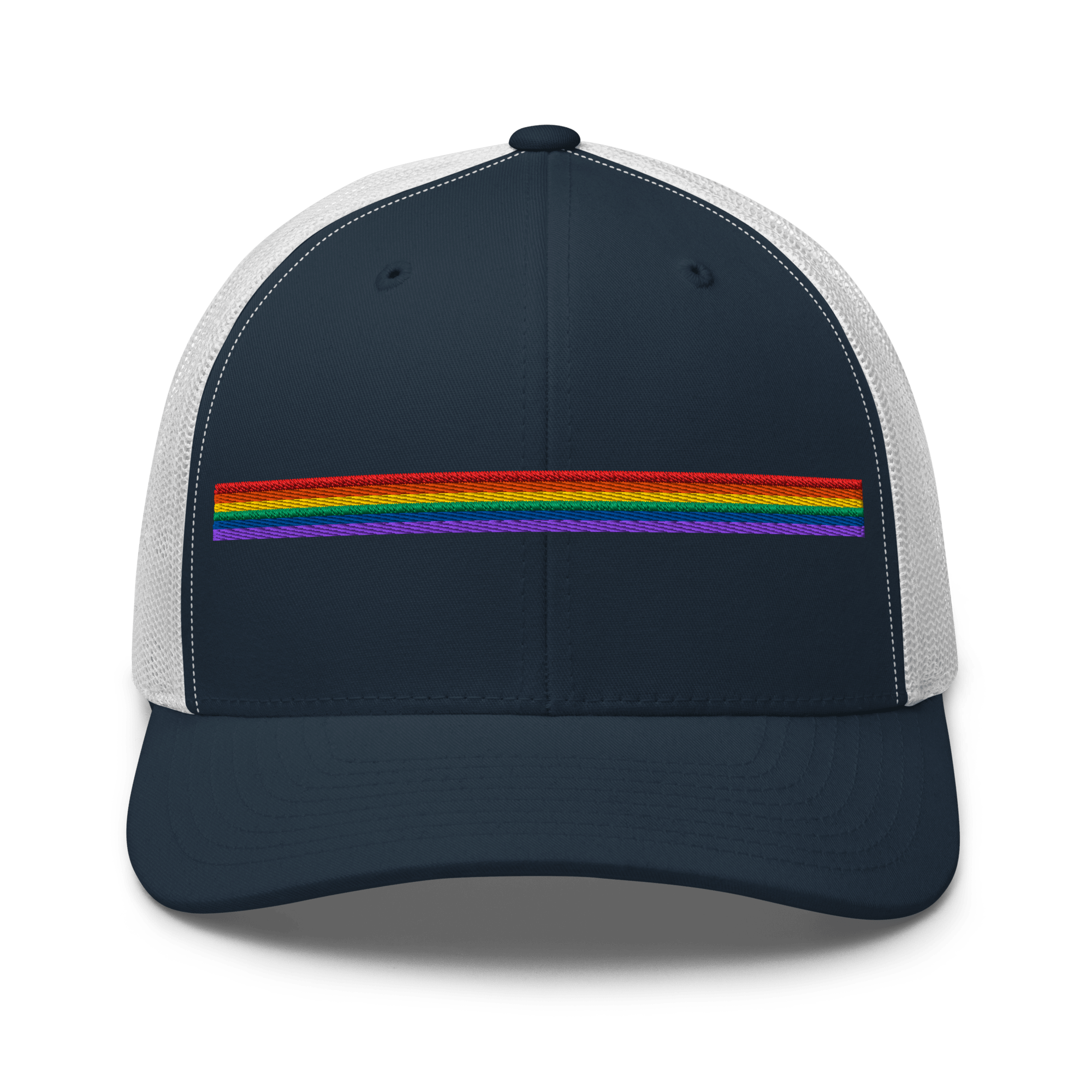 Advocacy Arch: Pride Edition Heritage Trucker Hat - Heartland Stitch
