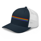 Advocacy Arch: Pride Edition Heritage Trucker Hat - Heartland Stitch