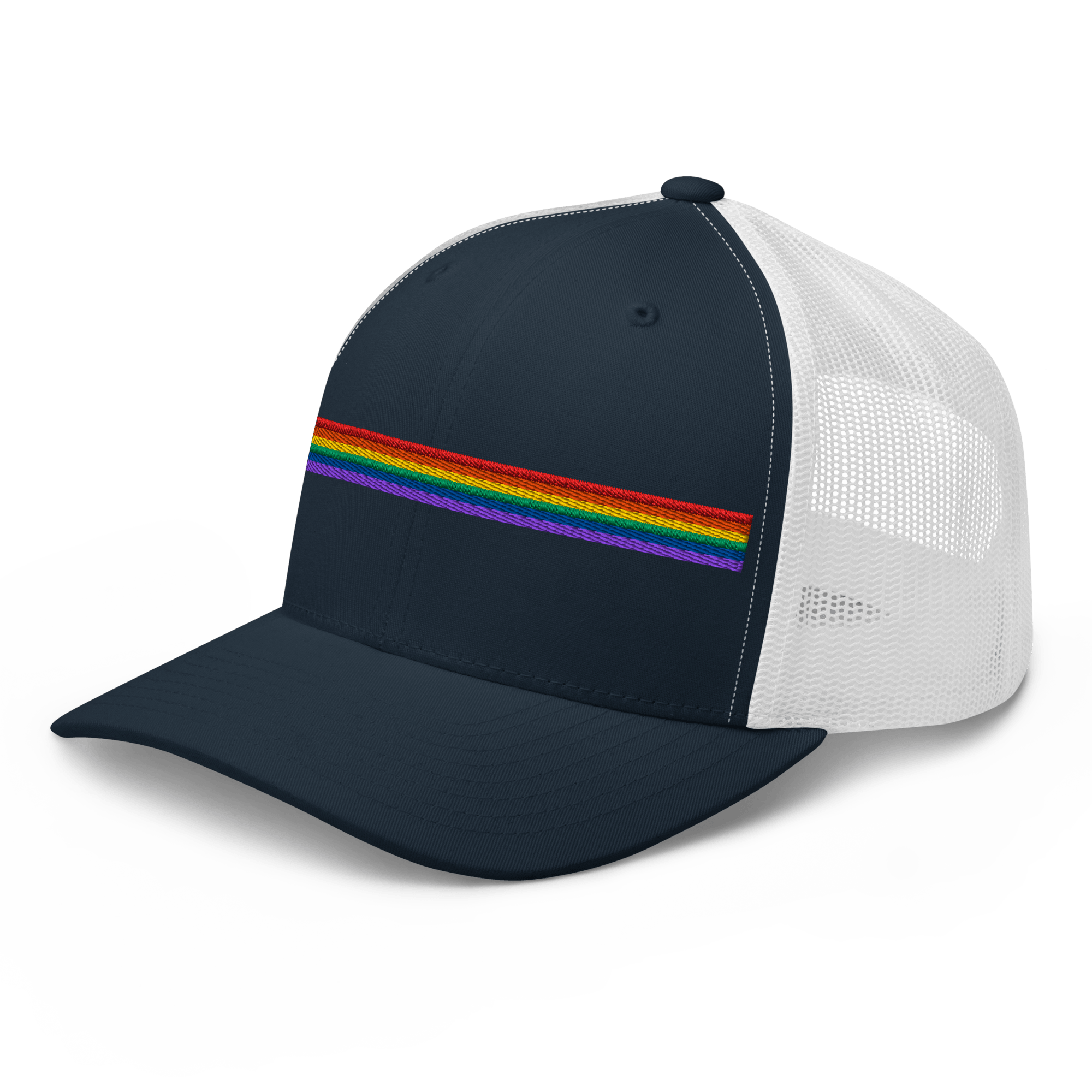 Advocacy Arch: Pride Edition Heritage Trucker Hat - Heartland Stitch
