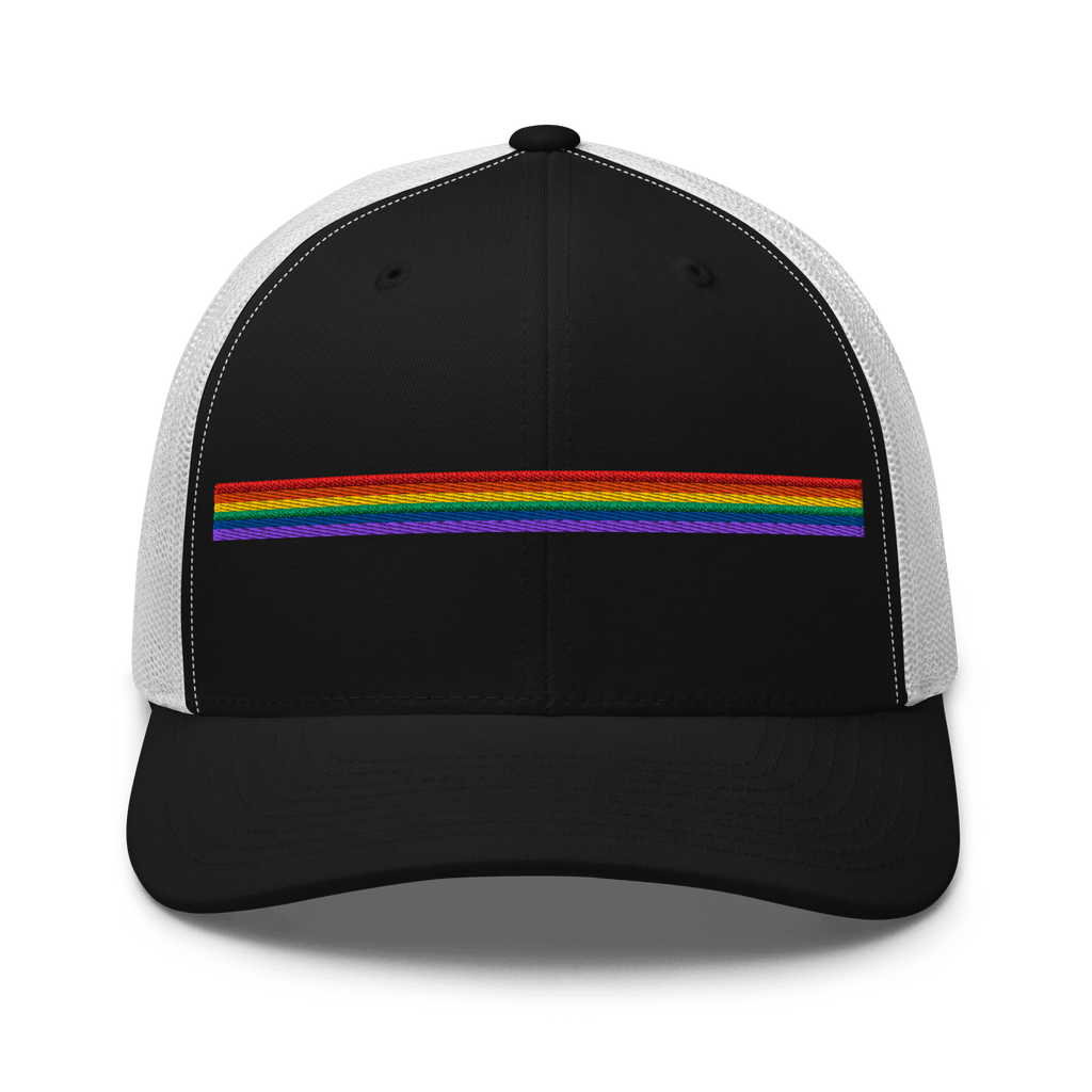 Advocacy Arch: Pride Edition Heritage Trucker Hat - Heartland Stitch