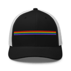Advocacy Arch: Pride Edition Heritage Trucker Hat - Heartland Stitch