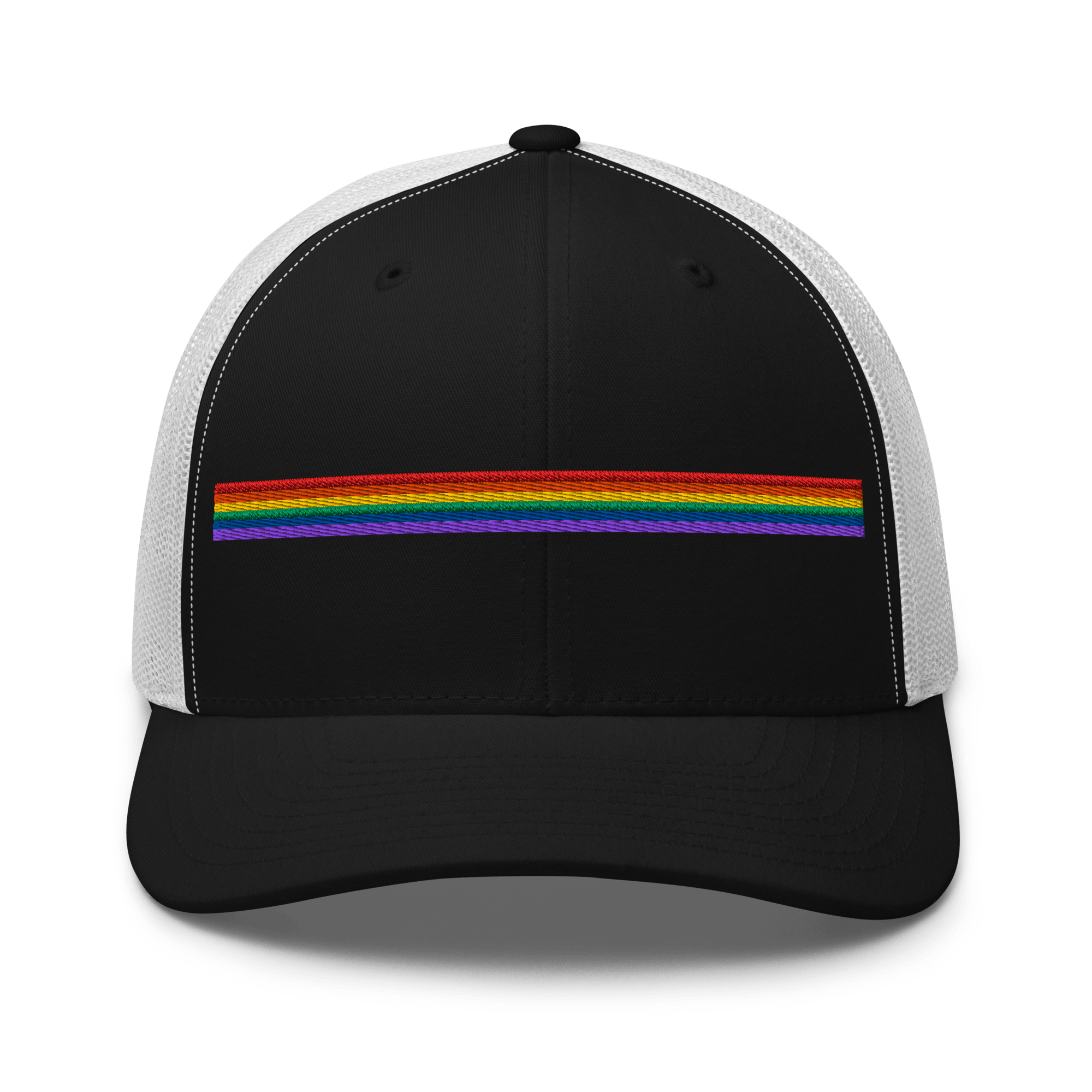 Advocacy Arch: Pride Edition Heritage Trucker Hat - Heartland Stitch