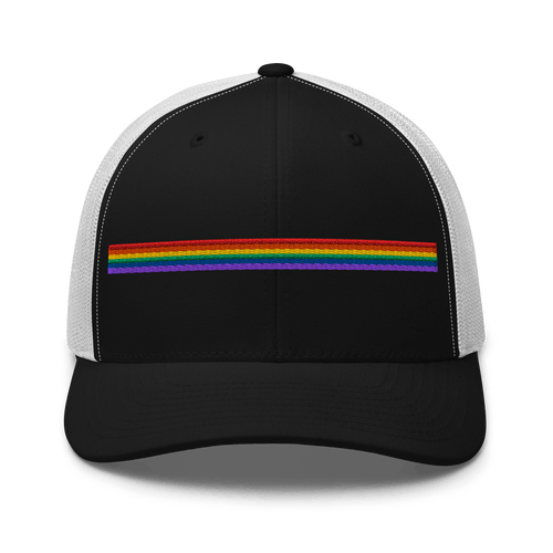 Advocacy Arch: Pride Edition Heritage Trucker Hat - Heartland Stitch