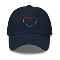 Advocacy Series: Minimalist Pride Heart Hat - Heartland Stitch