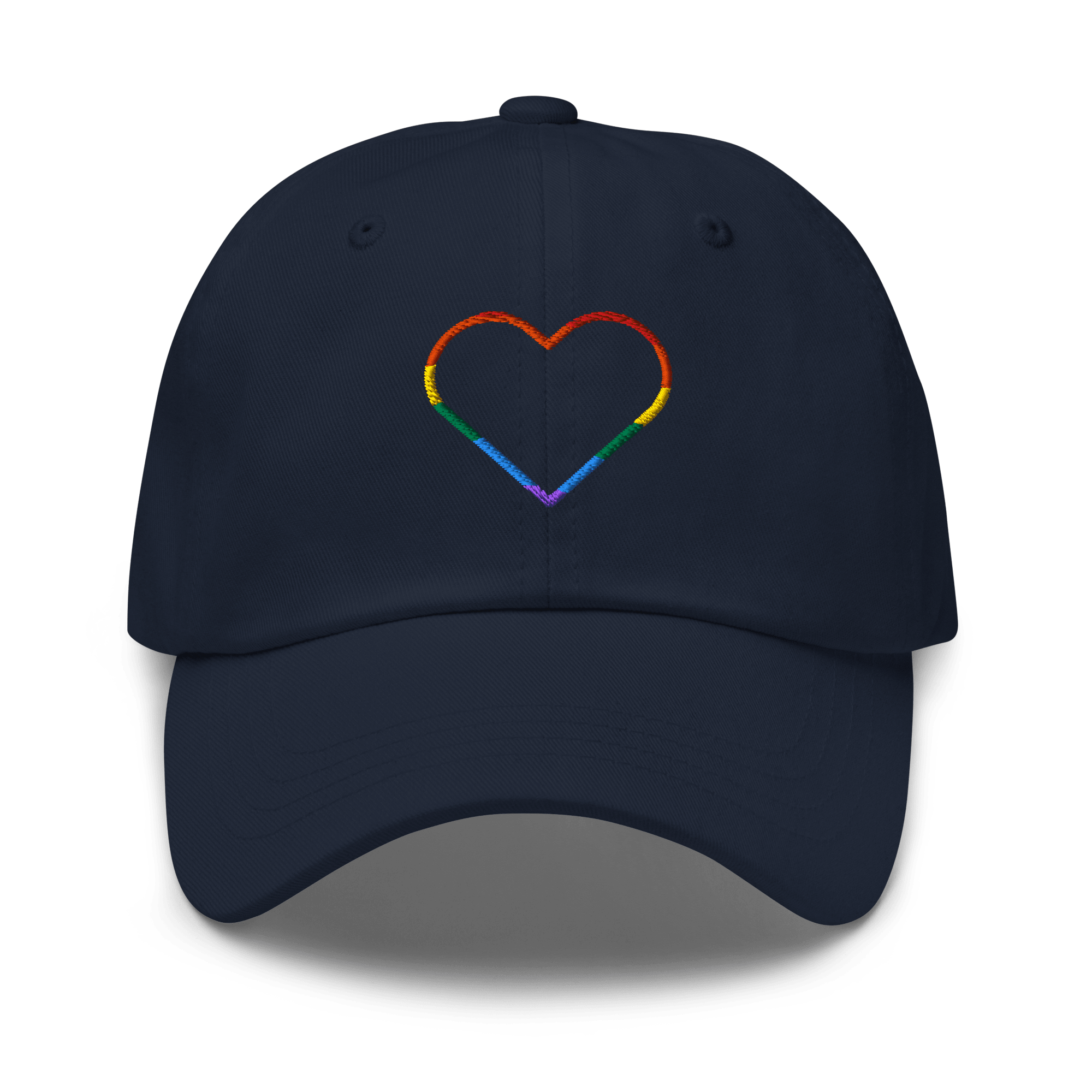 Advocacy Series: Minimalist Pride Heart Hat - Heartland Stitch