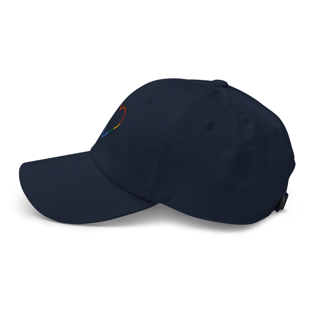 Advocacy Series: Minimalist Pride Heart Hat - Heartland Stitch
