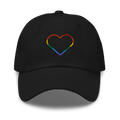 Advocacy Series: Minimalist Pride Heart Hat - Heartland Stitch