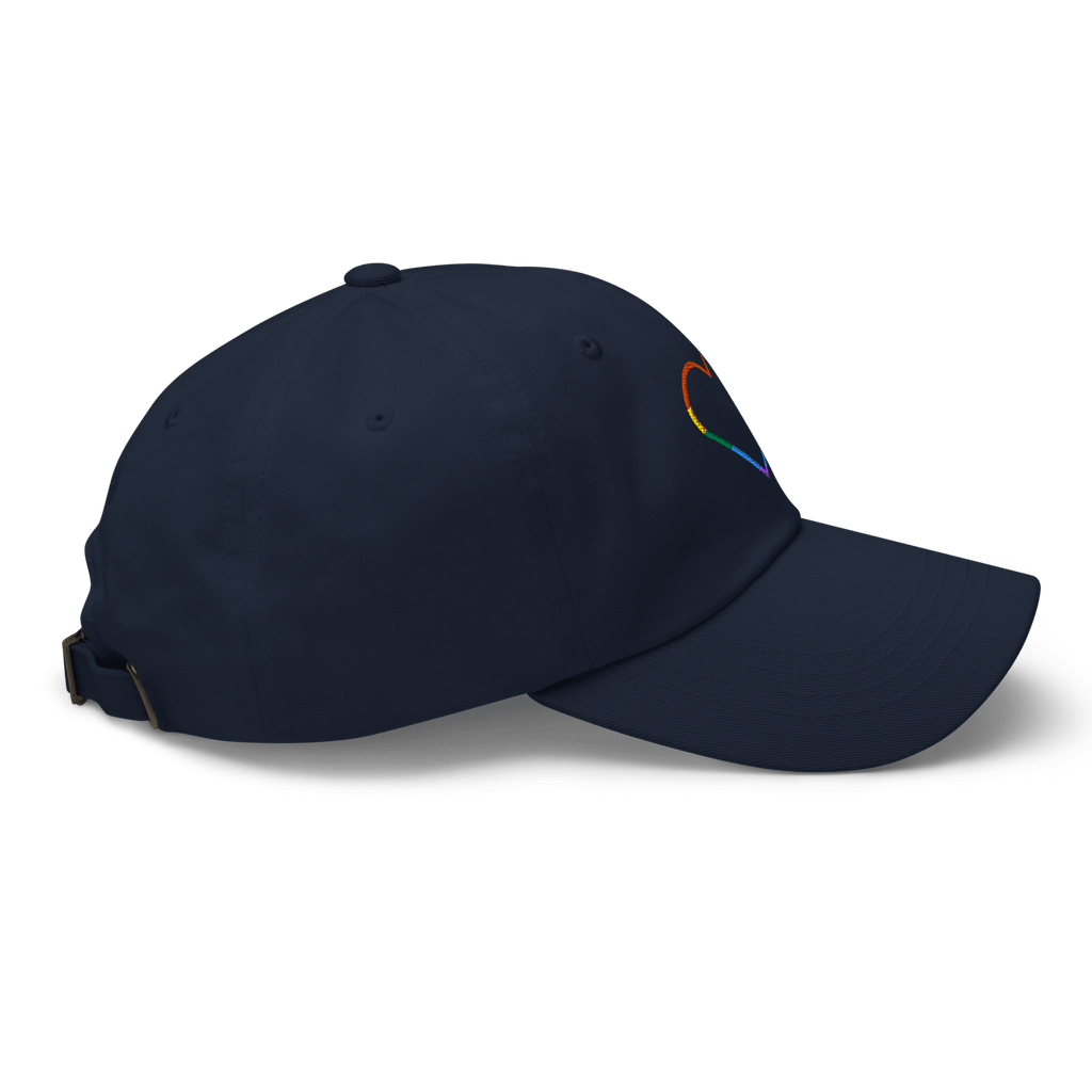 Advocacy Series: Minimalist Pride Heart Hat - Heartland Stitch