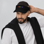 Advocacy Series: Pride Hearts Performance Visor - Heartland Stitch