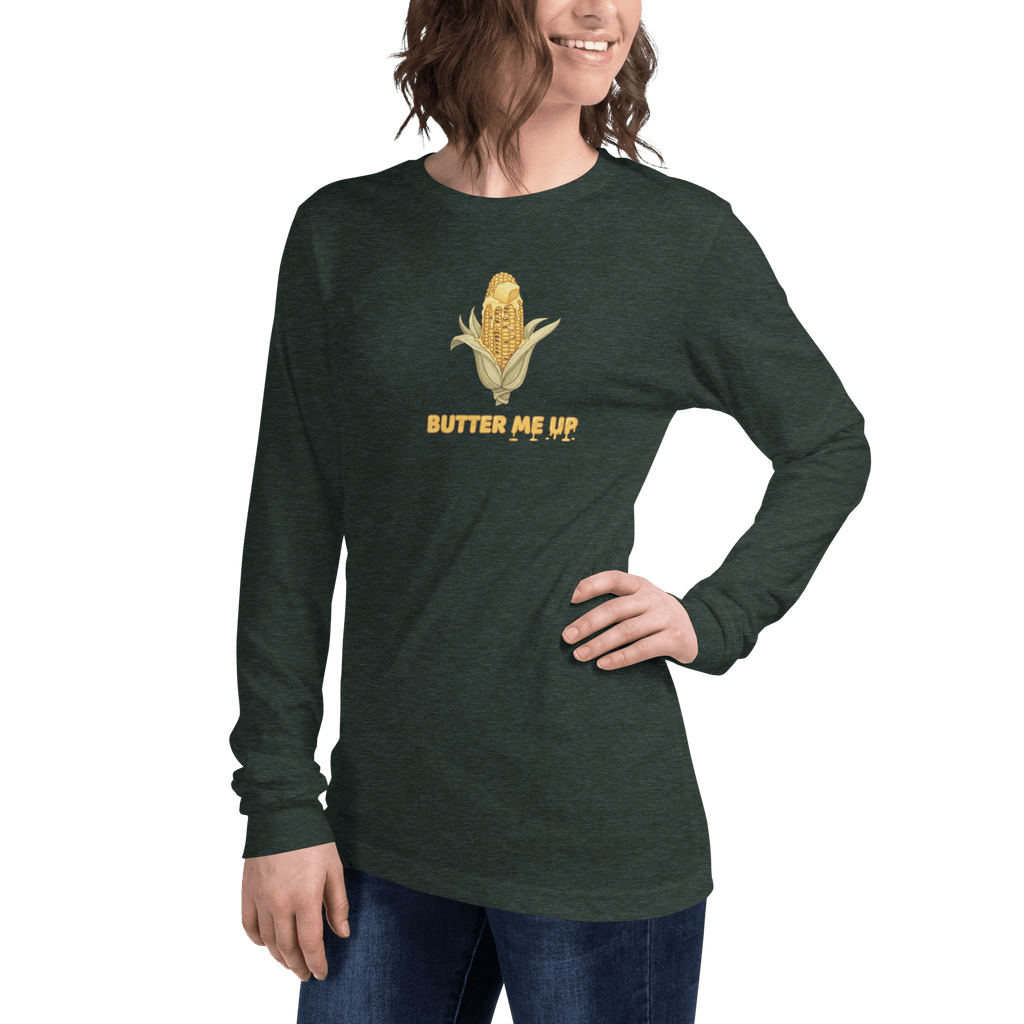 Butter Me Up Long - Sleeve Tee - Heartland Stitch