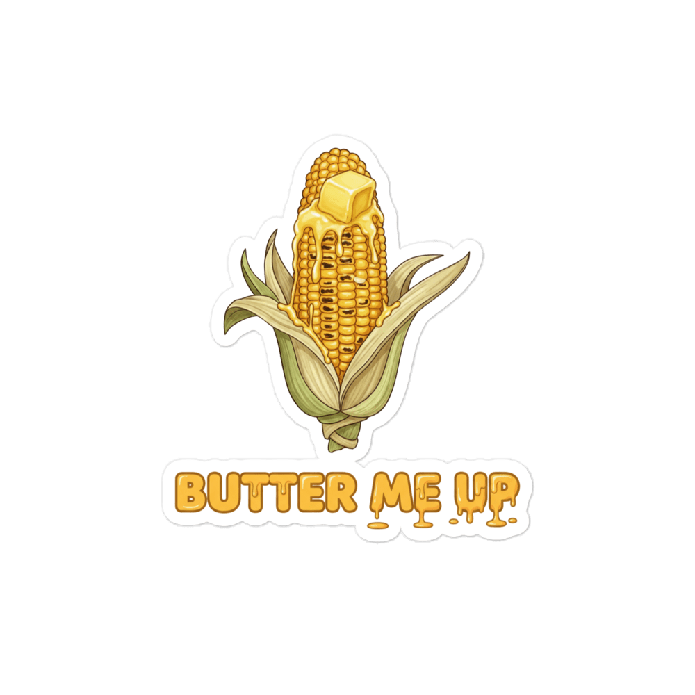 Butter Me Up Vinyl Sticker - Heartland Stitch