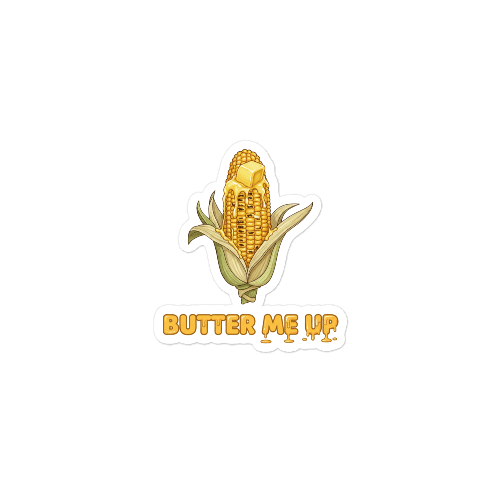 Butter Me Up Vinyl Sticker - Heartland Stitch