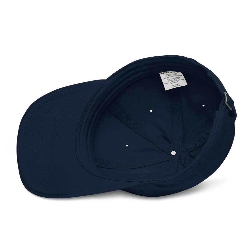 Cardinal Outline Organic Dad Hat - Heartland Stitch