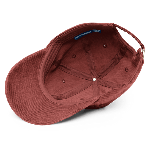 Corduroy Hat | Embroidered Hummingbird Cap | Minimalist Nature Gift - Heartland Stitch