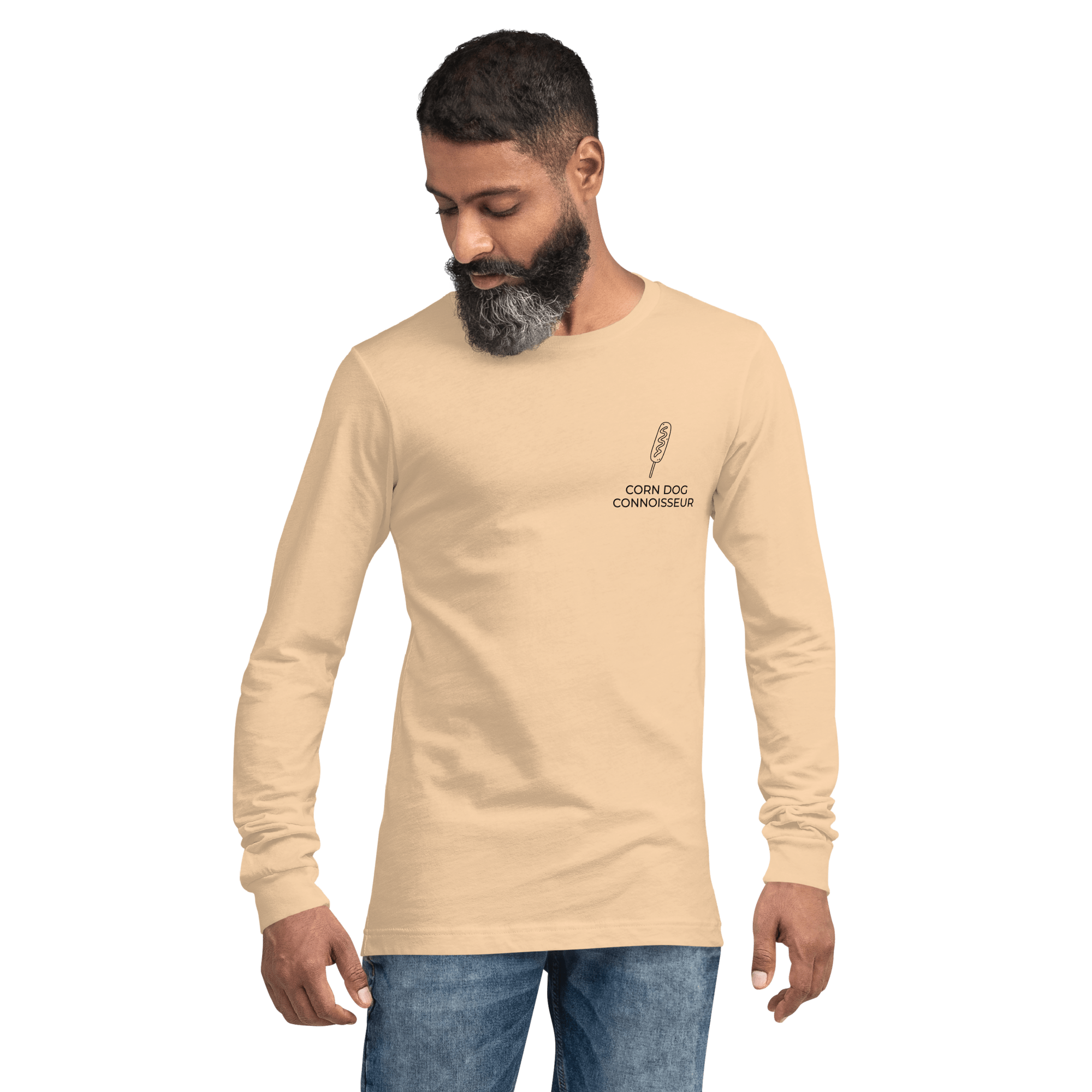 Corn Dog Connoisseur Long - Sleeve Tee - Heartland Stitch