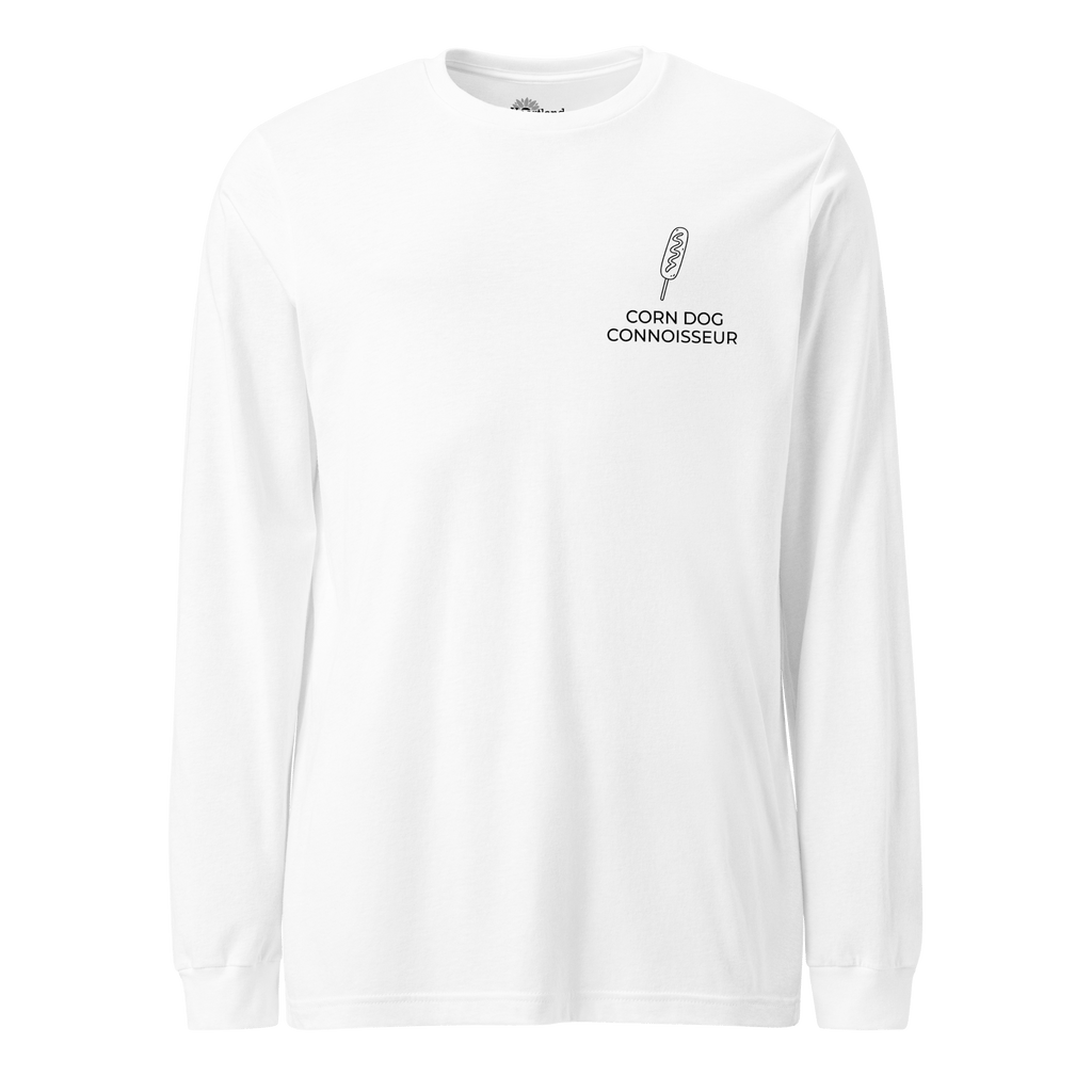Corn Dog Connoisseur Long - Sleeve Tee - Heartland Stitch