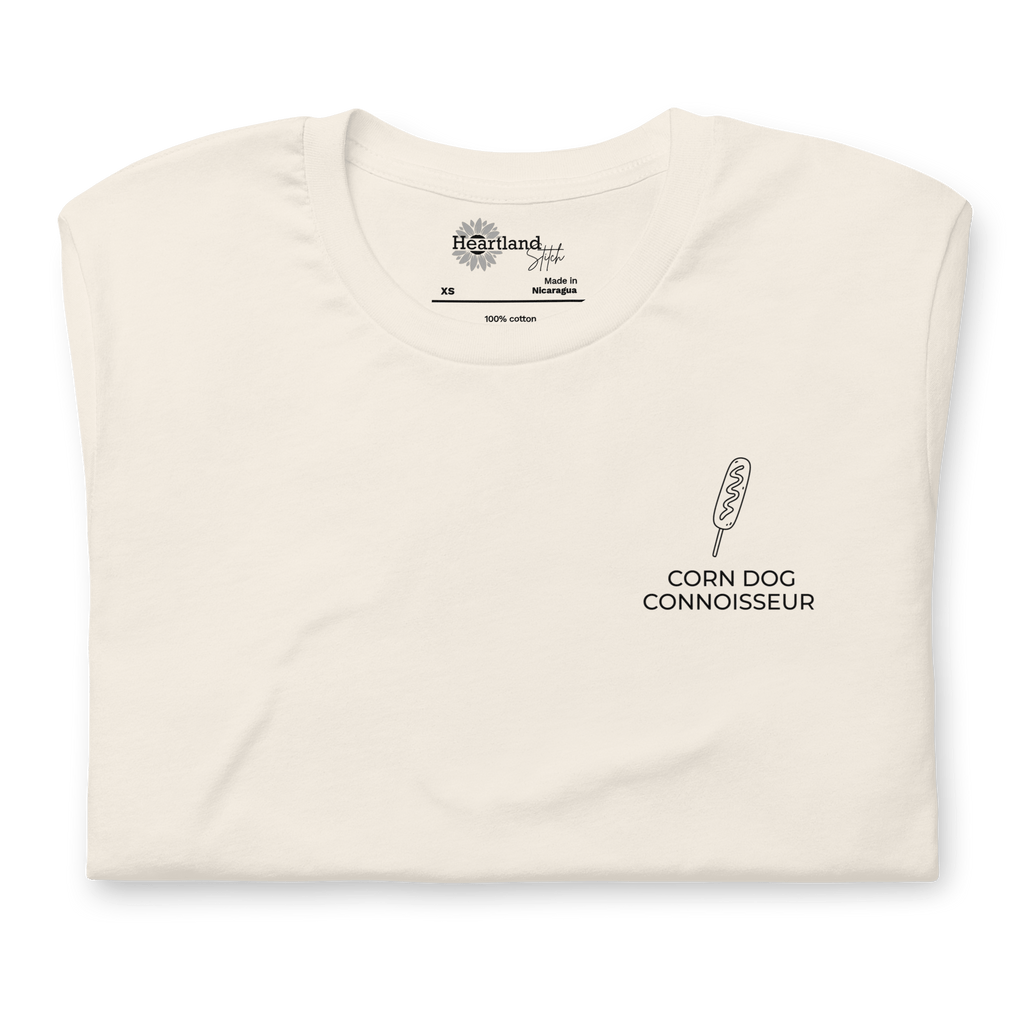 Corn Dog Connoisseur Tee | Classic Fit - Heartland Stitch
