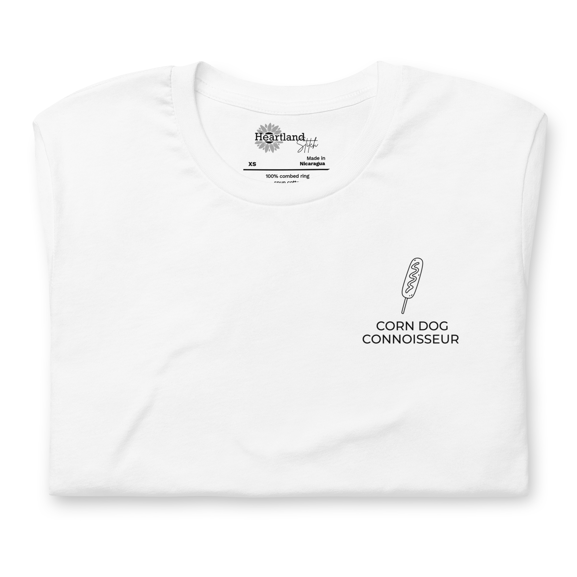 Corn Dog Connoisseur Tee | Classic Fit - Heartland Stitch