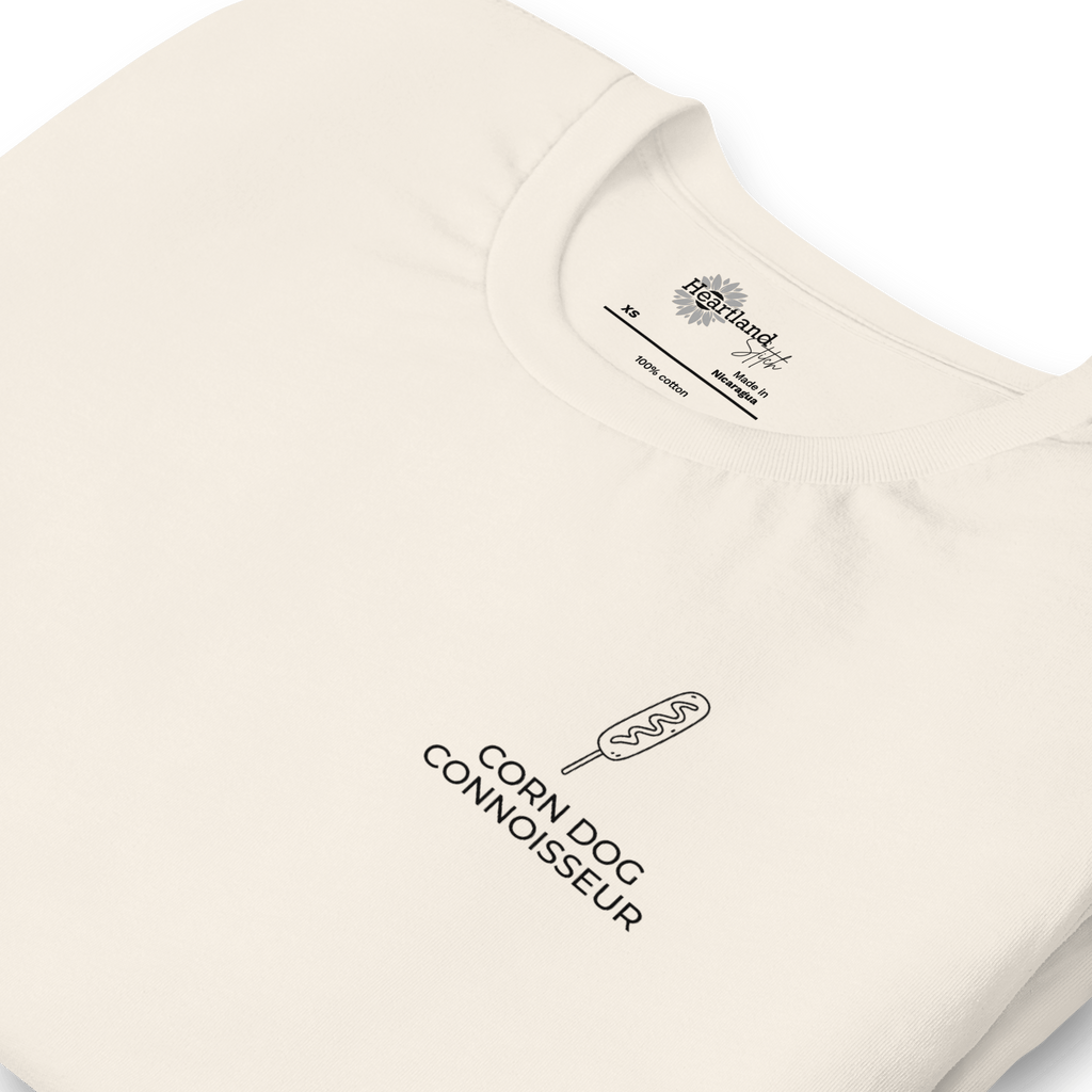 Corn Dog Connoisseur Tee | Classic Fit - Heartland Stitch