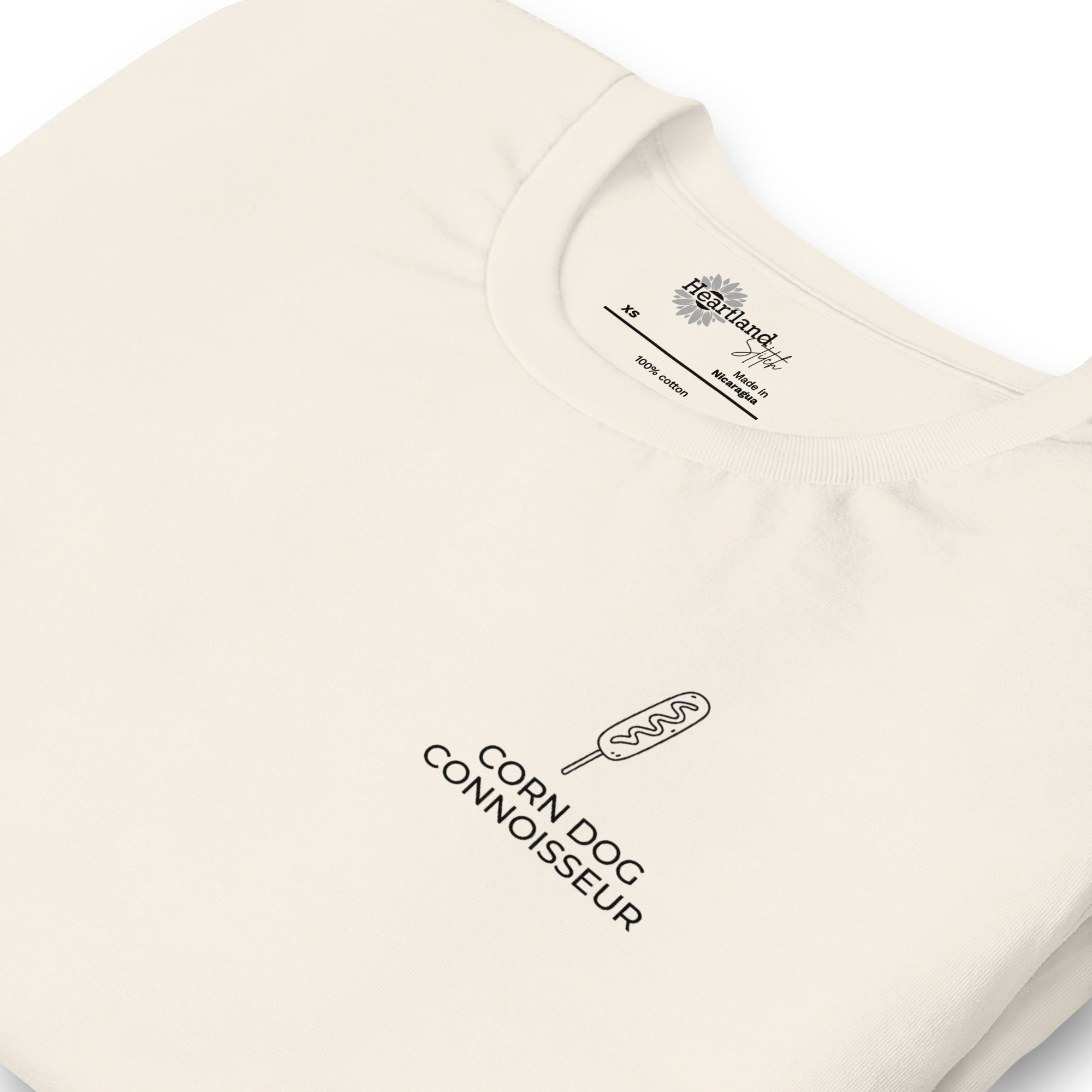 Corn Dog Connoisseur Tee | Classic Fit - Heartland Stitch