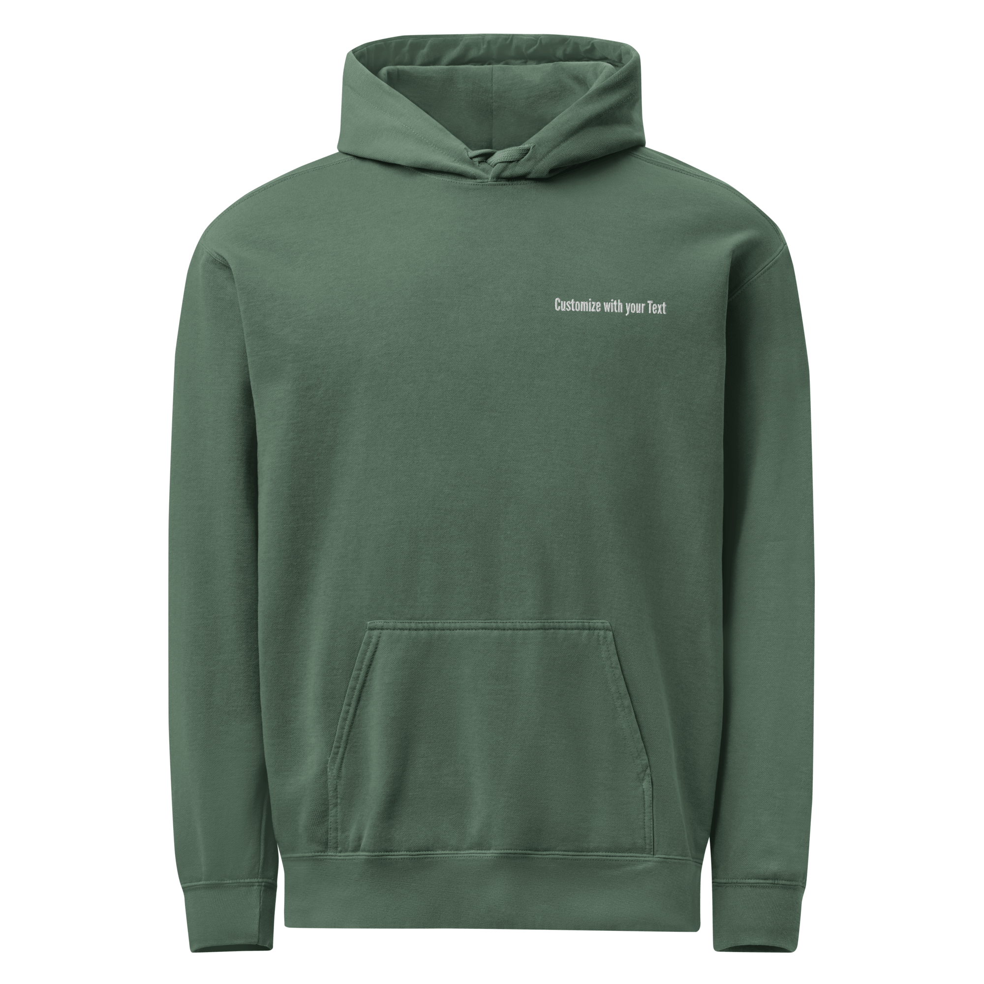 Custom Embroidered Comfort Colors Hoodie | NO MINIMUM Order | Vintage Hooded Sweatshirt - Heartland Stitch