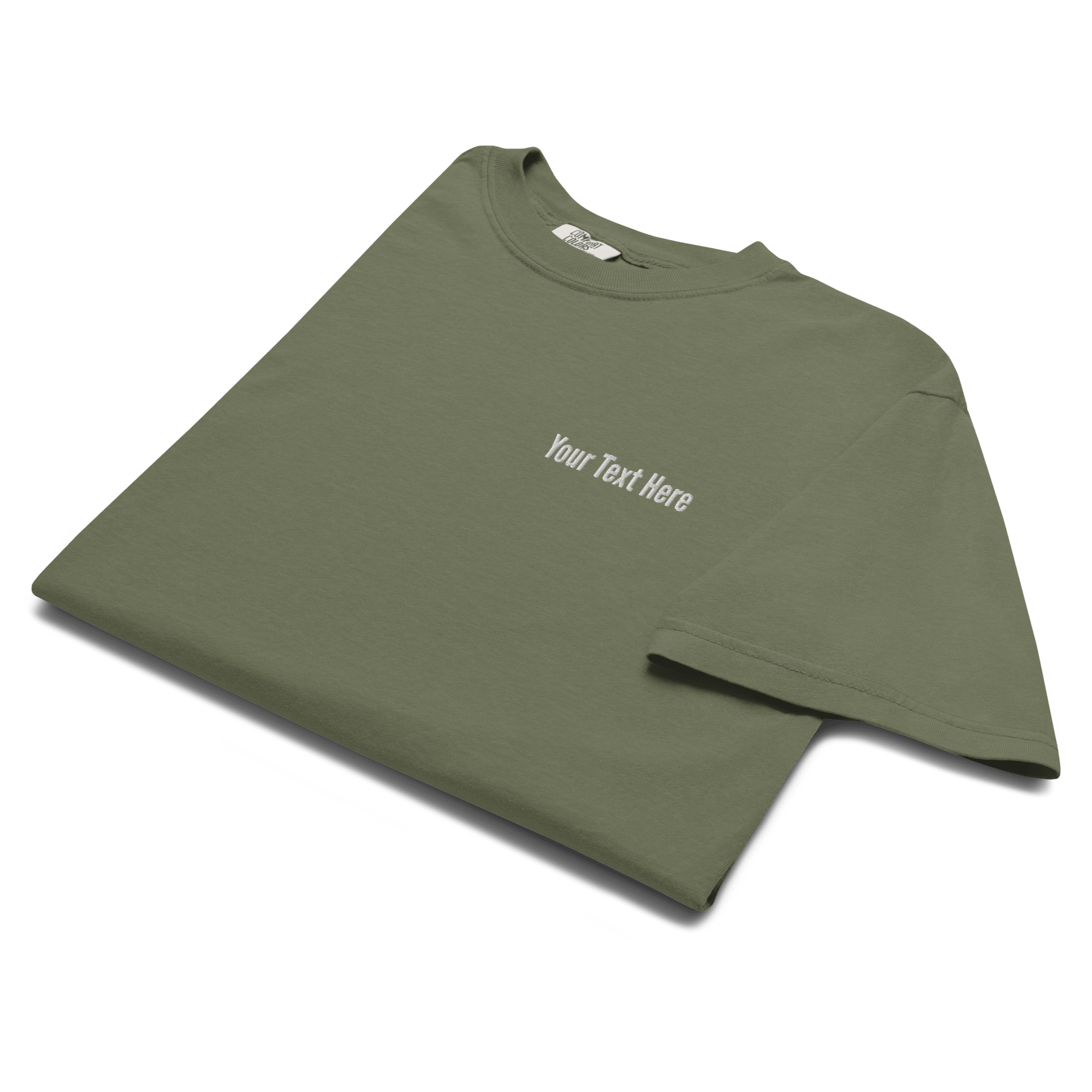 Custom Embroidered Comfort Colors® T-Shirt - Heartland Stitch