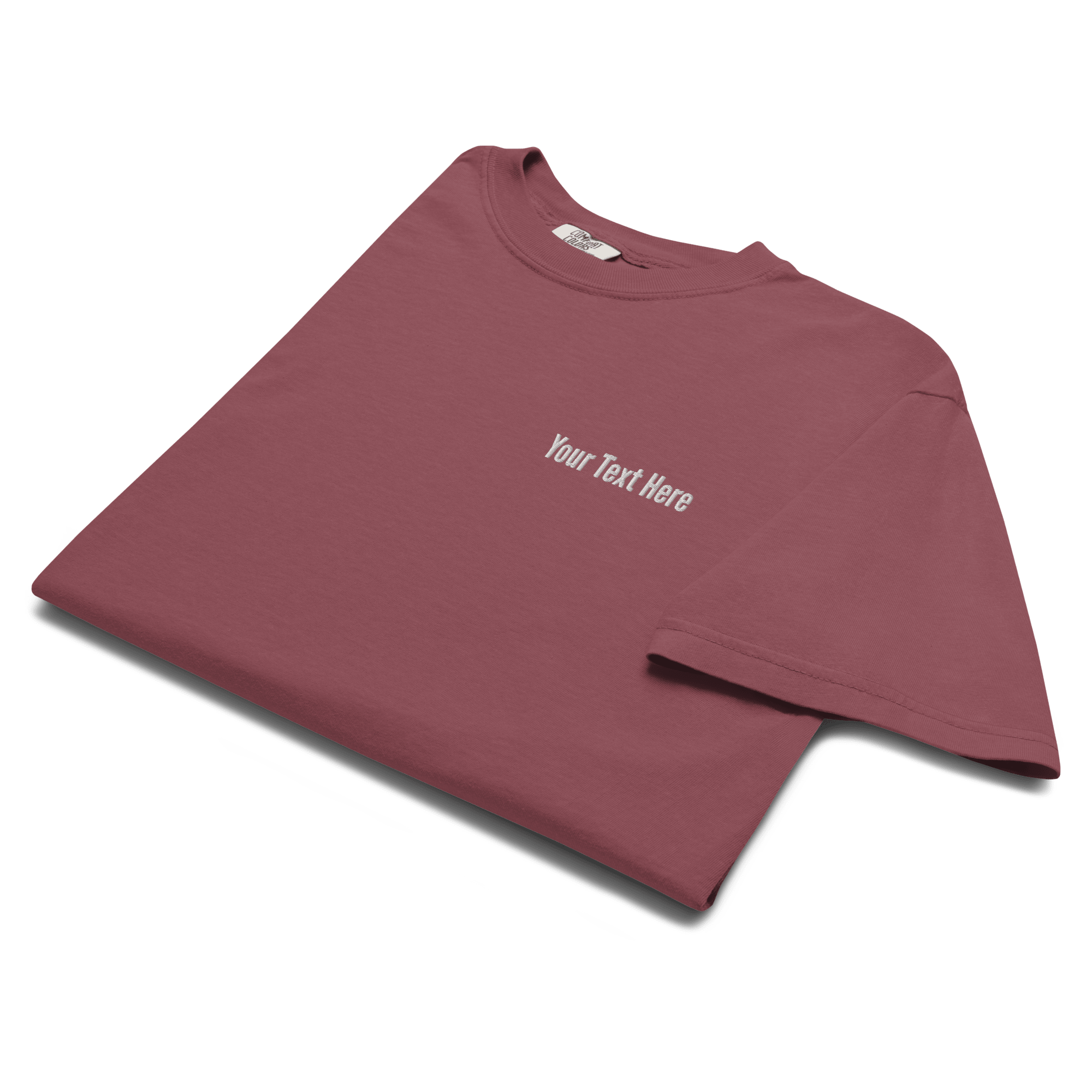 Custom Embroidered Comfort Colors® T-Shirt - Heartland Stitch