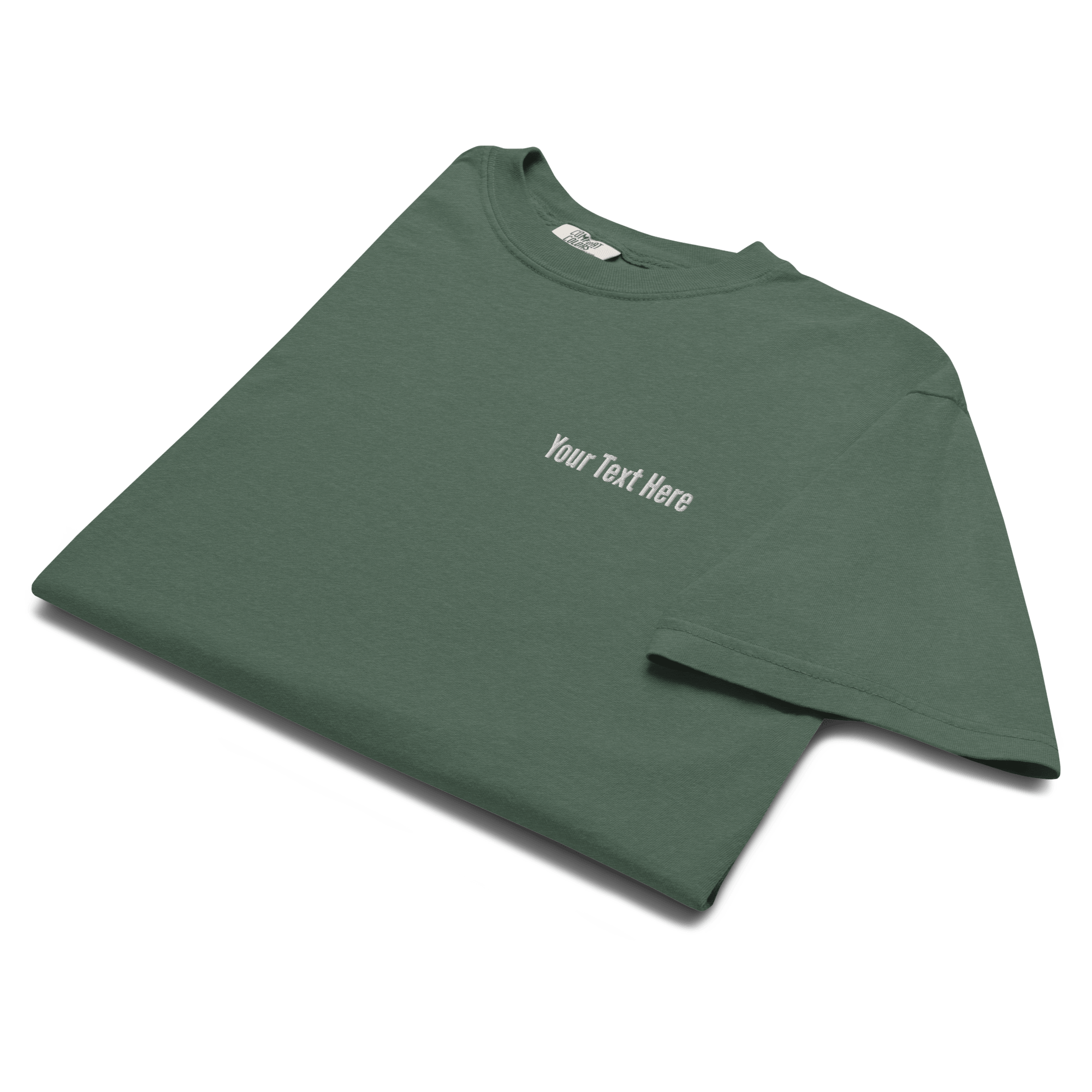 Custom Embroidered Comfort Colors® T-Shirt - Heartland Stitch