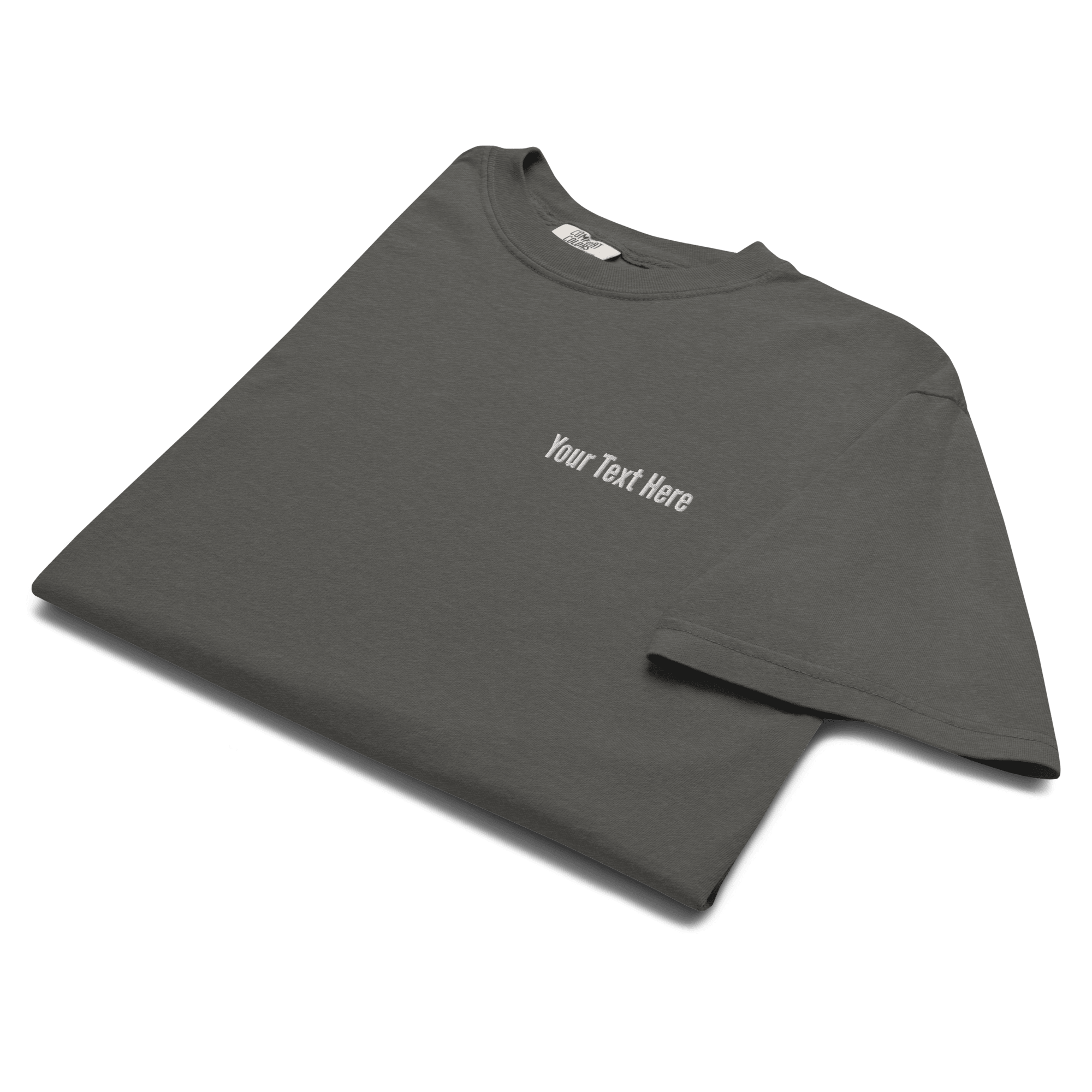 Custom Embroidered Comfort Colors® T-Shirt - Heartland Stitch