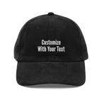 Custom Embroidered Corduroy Hat | NO MINIMUM Order | Personalized Winter Cap - Heartland Stitch