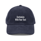 Custom Embroidered Corduroy Hat | NO MINIMUM Order | Personalized Winter Cap - Heartland Stitch