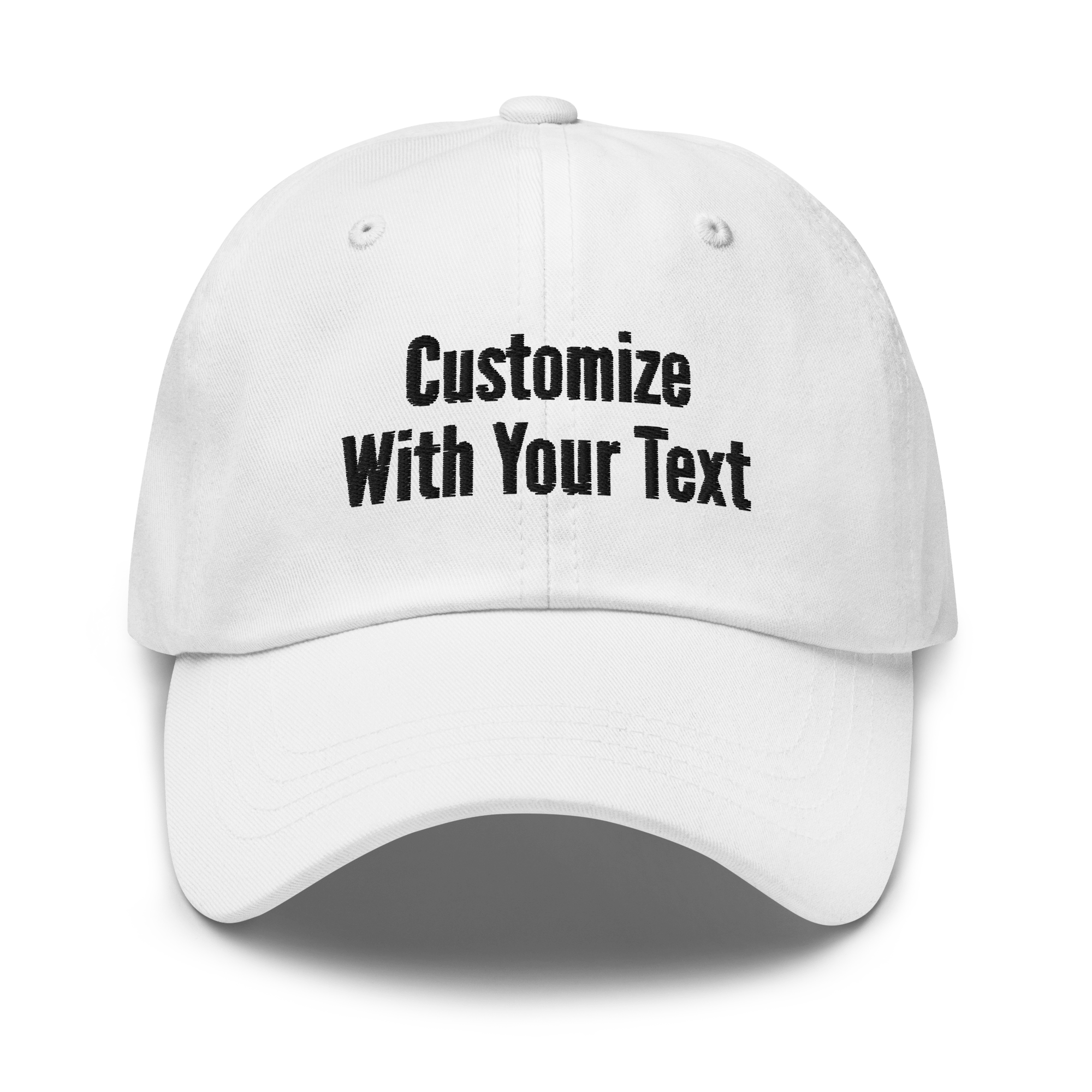 Custom Embroidered Dad Hat | NO MINIMUM Order | Personalized Baseball Cap - Heartland Stitch