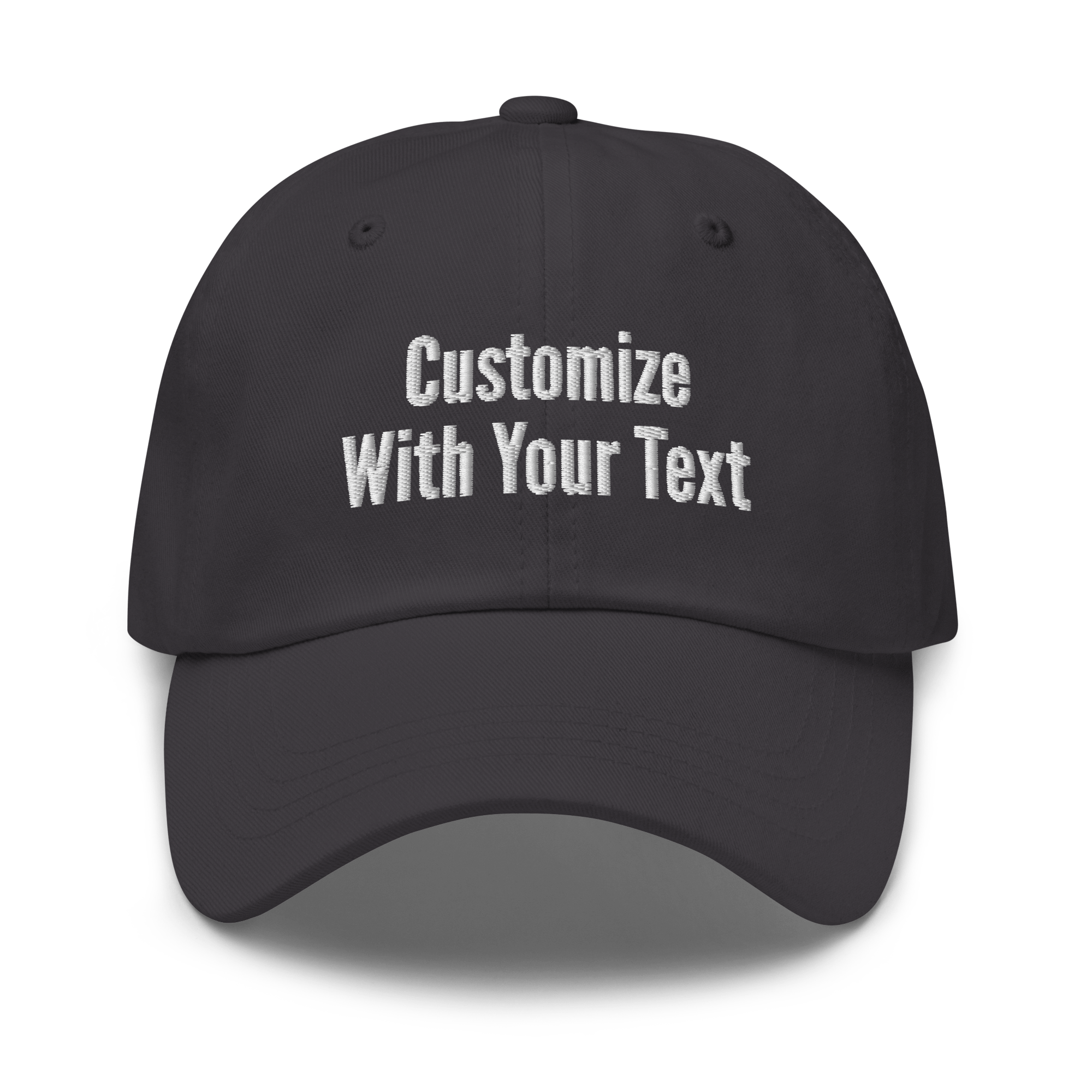 Custom Embroidered Dad Hat | NO MINIMUM Order | Personalized Baseball Cap - Heartland Stitch