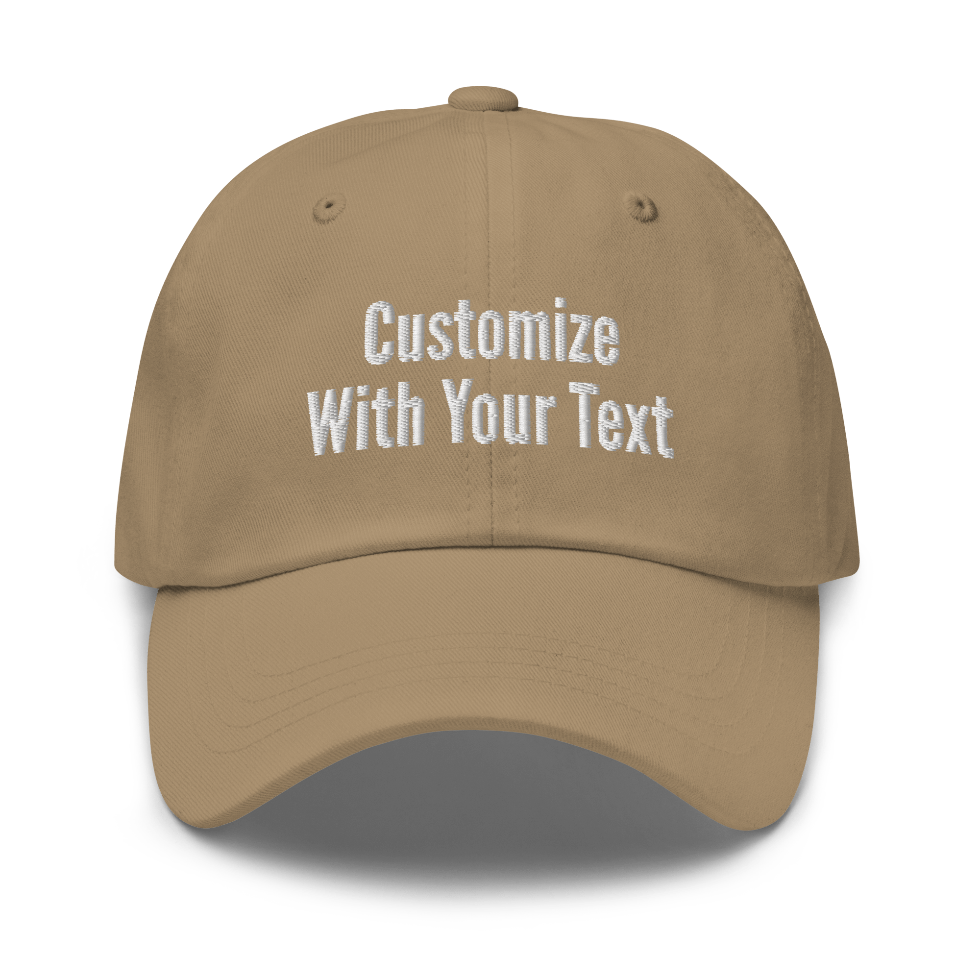 Custom Embroidered Dad Hat | NO MINIMUM Order | Personalized Baseball Cap - Heartland Stitch