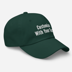 Custom Embroidered Dad Hat | NO MINIMUM Order | Personalized Baseball Cap - Heartland Stitch