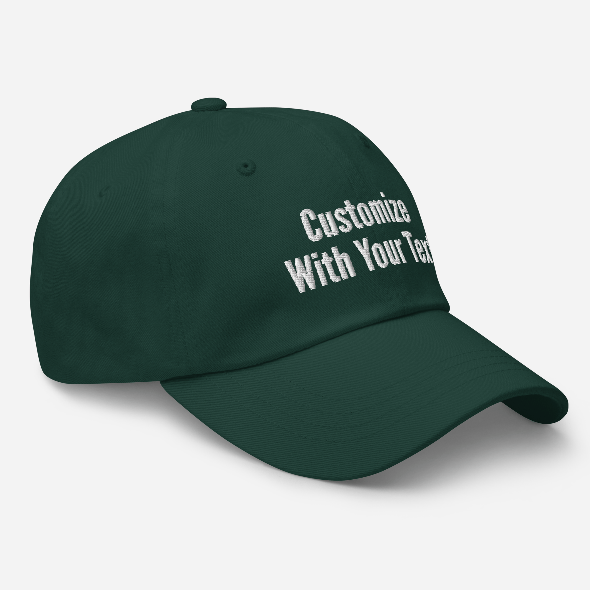 Custom Embroidered Dad Hat | NO MINIMUM Order | Personalized Baseball Cap - Heartland Stitch