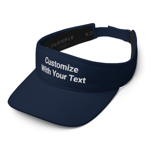 Custom Embroidered Performance Court Visor - Heartland Stitch
